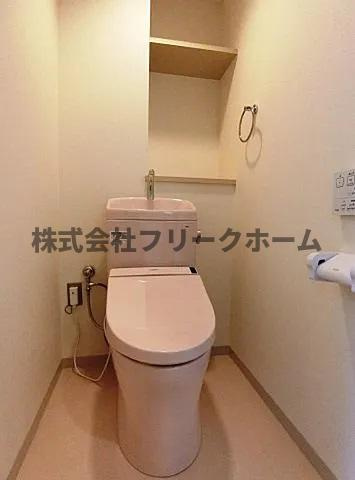 ランドマーク三鷹のトイレ