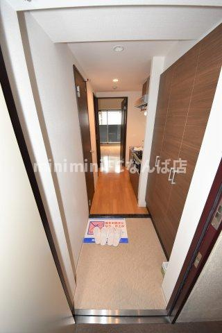 ブリーズガーデン京町堀　民泊可能の玄関