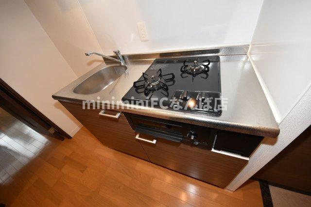 ブリーズガーデン京町堀　民泊可能のキッチン