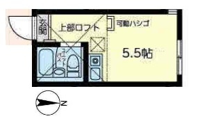 ユナイト川崎ロゼッタストーンの間取り