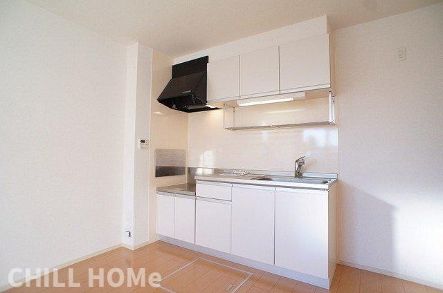 グレイスＢのキッチン|当社、チルホームのHPもご覧ください(^^)/物件情報多数♪