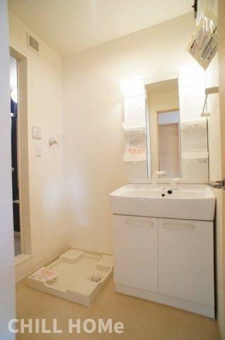 グレイスＢの洗面所|当社、チルホームのHPもご覧ください(^^)/物件情報多数♪