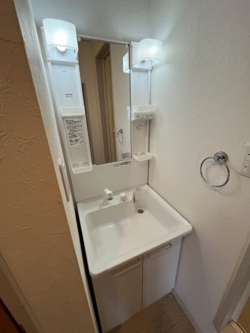 シャレオ上大市の洗面所