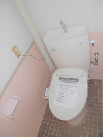 熊本市中央区国府４丁目の賃貸マンションのトイレ