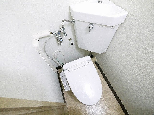 コーポレート筒井のトイレ|シンプルで使いやすいトイレです