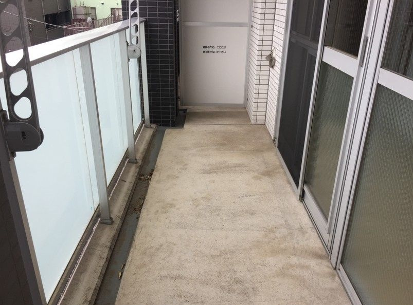 アルコバレーノのバルコニー