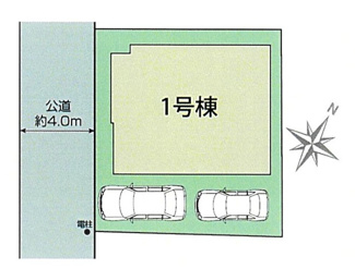 【区画図】 | 新座市新堀　全1棟　1号棟 | 新座市新堀　全1棟　1号棟