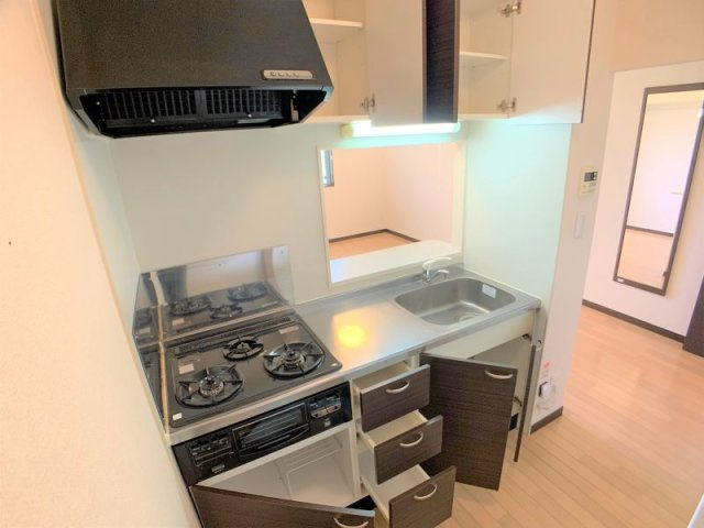 【キッチン】 | レオネクスト筑紫町 | 設備・仕様は号室により異なる為、現況を優先致します。