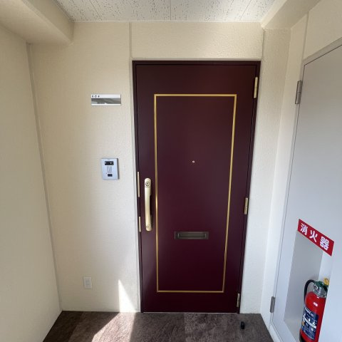 ベルシー室蘭の玄関