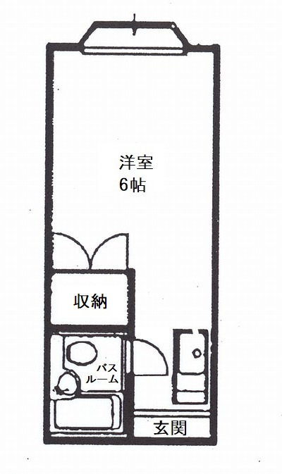 御所野ハイツCの間取り