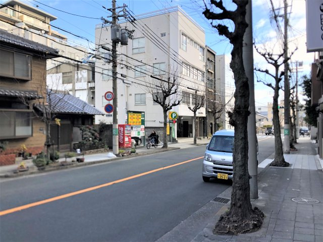 大阪市中央区上町１丁目の店舗事務所の周辺