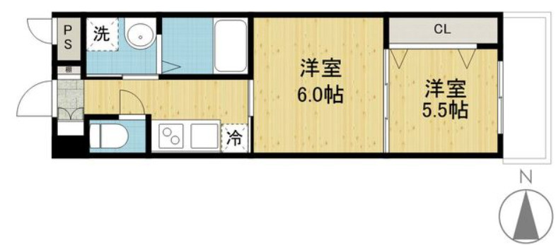 MOANA高城の間取り