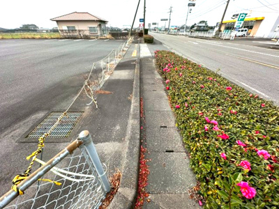 【前面道路含む現地写真】 | 出水市下知識町