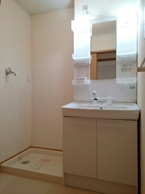 【洗面所】 | ミモザ | 広い洗面スペース