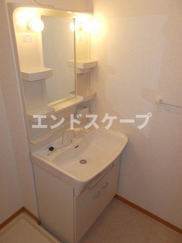 サンパティークⅤの洗面所|高崎、前橋のお部屋探しはエンドスケープまで！お客様の理想お聞かせ下さい♪