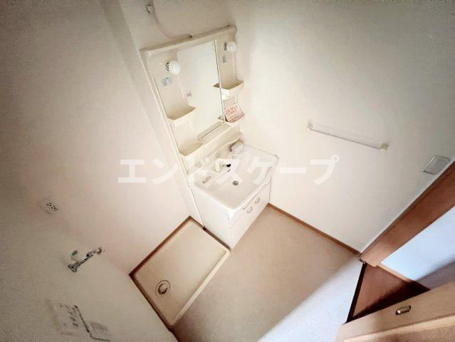 サンパティークⅤの洗面所|高崎、前橋のお部屋探しはエンドスケープまで！お客様の理想お聞かせ下さい♪
