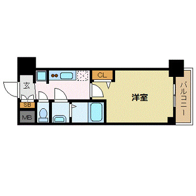 【間取り】 | プレサンス新大阪イオリア