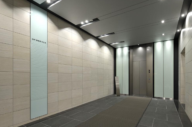 大阪市北区天神橋１丁目の事務所のロビー
