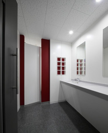 大阪市北区天神橋１丁目の事務所のトイレ