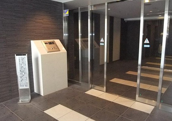 ガーラ・ステーション菊川のエントランス