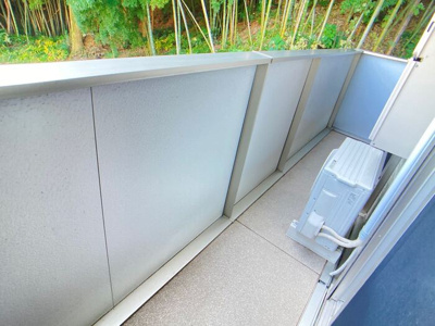 【バルコニー】 | イーストコテージ | ※別号室参考写真