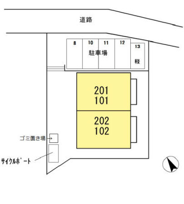 【区画図】 | イーストコテージ
