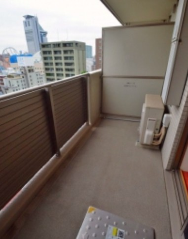 ベルファース本郷弓町のバルコニー