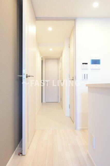 ザ・パークワンズ山吹神楽坂の玄関