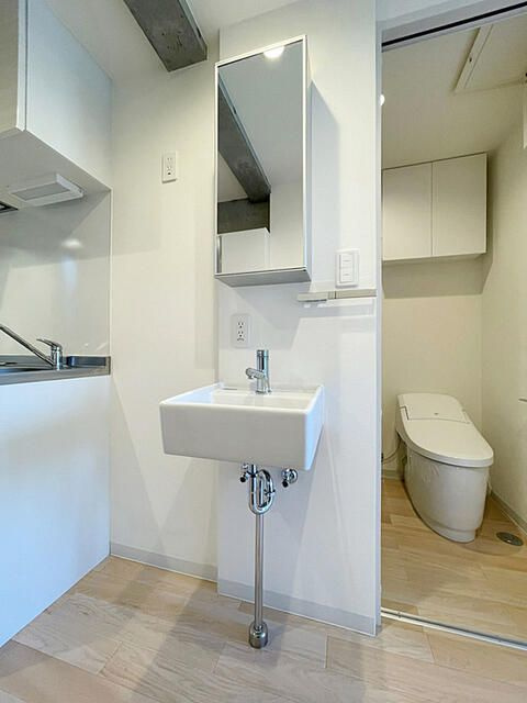 Ｂｅｎｏ　Ｈａｓｕｎｅの独立洗面台|☆このお部屋は仲介手数料0.55ヶ月☆