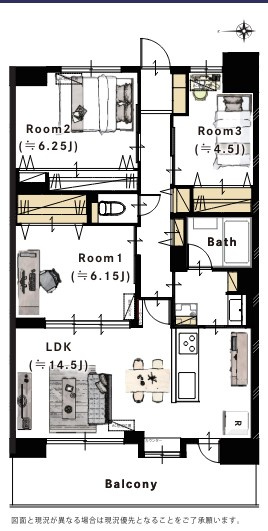 オーベル稲毛長沼