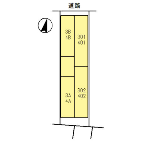 プチマンションむるぶ の区画図