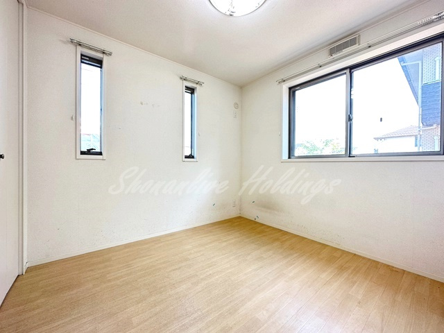 藤沢市土棚のアパートの寝室