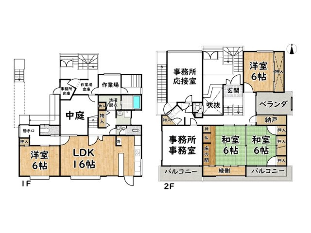 姫路市白鳥台2丁目/中古戸建の間取り