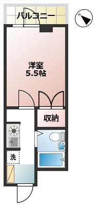 H.Mフラットの間取り