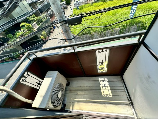 ハイツサン幸Ⅲのバルコニー