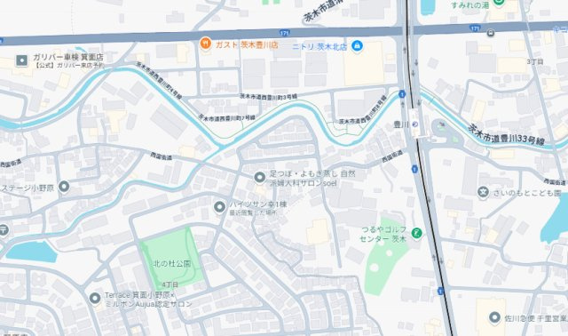 ハイツサン幸Ⅲの地図