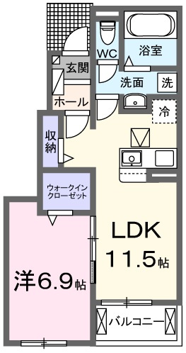 グランドールⅡの間取り