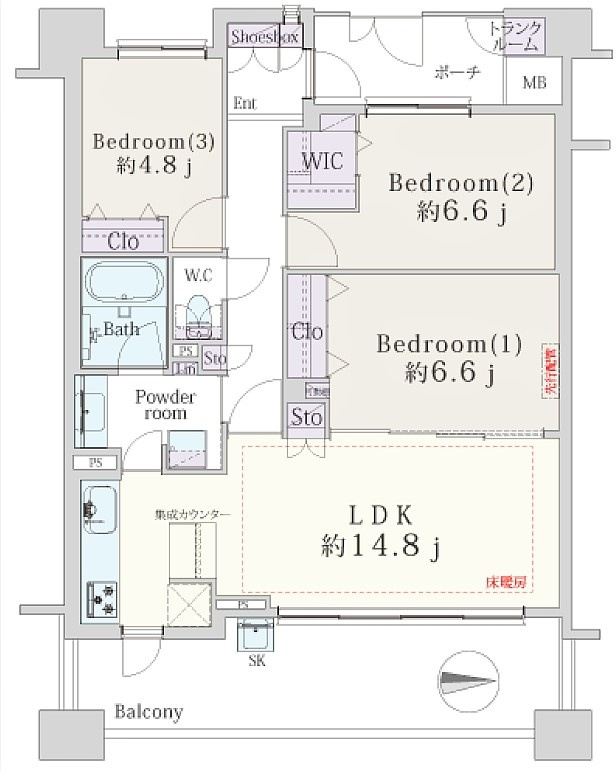 プラウド戸田公園フィールド