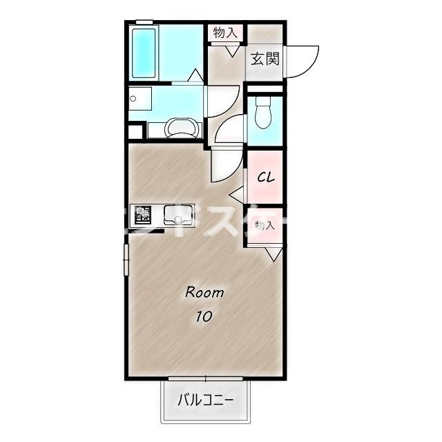 Ｈｅａｌｉｎ’ Ｇｒｏｖｅ　Ｎの間取り|高崎、前橋のお部屋探しはエンドスケープまで！お客様の理想お聞かせ下さい♪