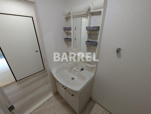 ヴィラ箕面の独立洗面台