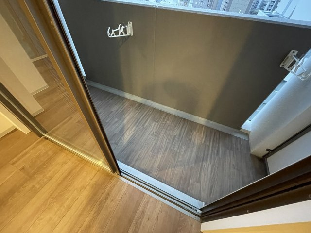 アスラン江戸堀のバルコニー