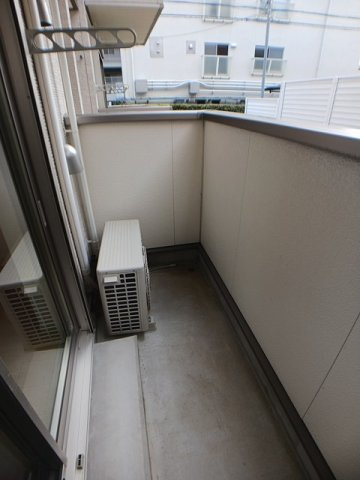 アルビコッコのバルコニー