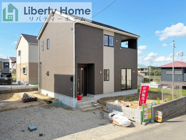 東海村村松第6　新築戸建　1号棟の外観|ご予約をいただければ、『平日の空いた時間』『周辺物件まとめて見たい』『1件だけ見たい』ももちろん可能です♪
お気軽にお問合せください♪