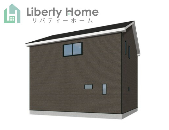 東海村村松第6　新築戸建　1号棟の完成予想図