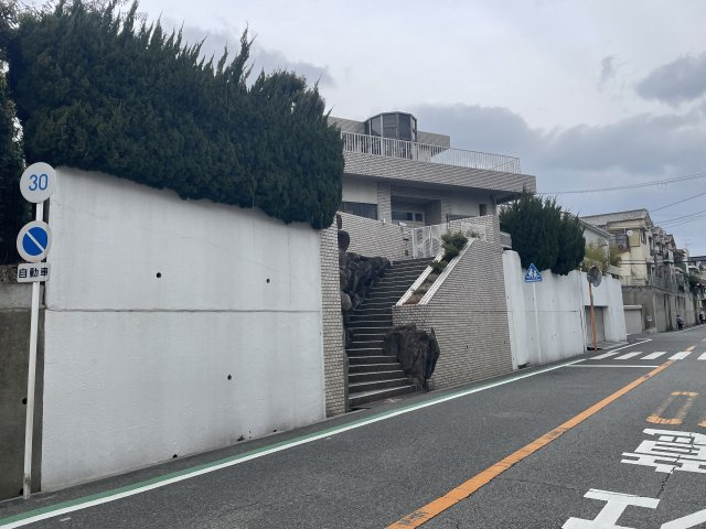 大阪市西淀川区の邸宅＋築浅店舗付きの前面道路含む現地写真