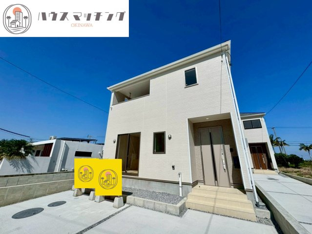 クレイドルガーデン南城市佐敷佐敷 第1・２号棟の外観|建物外観／リビングから行き来できるガーデンスペース付き♪