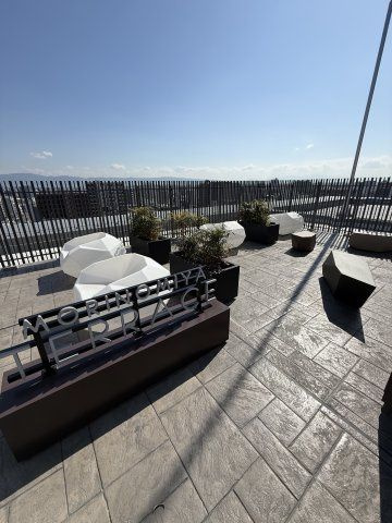 ブランシエスタ森ノ宮の庭