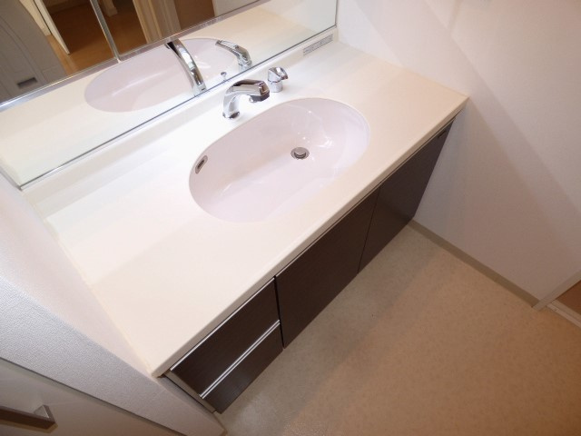 D'グラフォート大阪N.Y.タワー肥後橋の洗面所