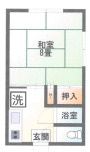 青森県八戸市　一棟アパートの間取り