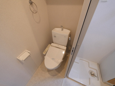 【トイレ】 | レクシア平野 | 落ち着いた色調のトイレです